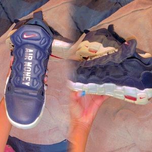 Navy blue air money air max